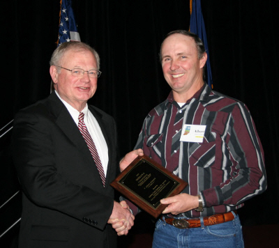 Winner of the 2007 Conservation Farmer of the Year Award by Indiana Farm Bureau!